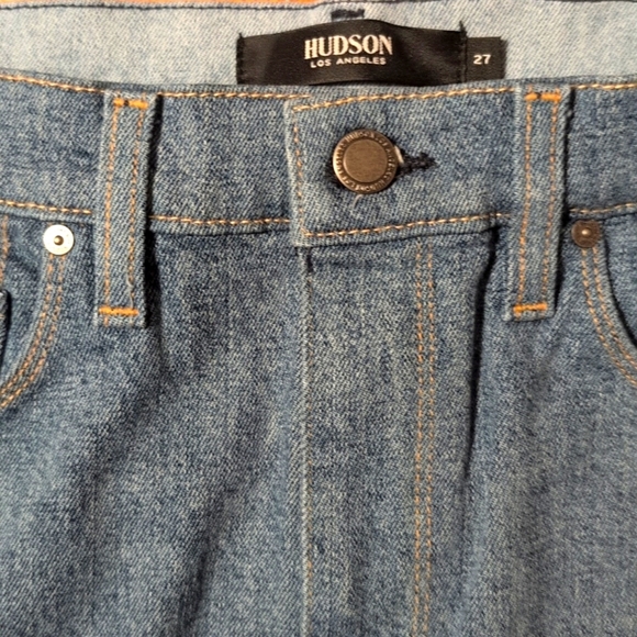 Hudson - Viper Denim Mini Skirt - Picture 4 of 6